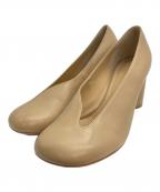 CLANEクラネ）の古着「HEP ROUND CUT PUMPS  パンプス」｜ベージュ