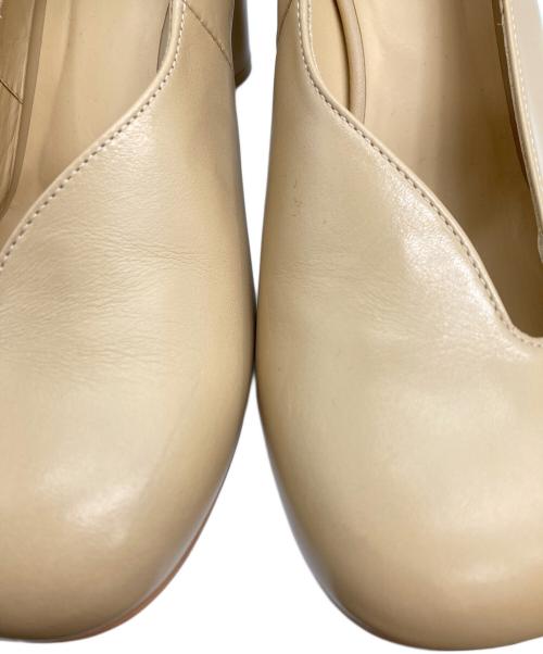 CLANE（クラネ）CLANE (クラネ) HEP ROUND CUT PUMPS  パンプス ベージュ サイズ:SIZE 38の古着・服飾アイテム