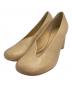 CLANE（クラネ）の古着「HEP ROUND CUT PUMPS  パンプス」｜ベージュ