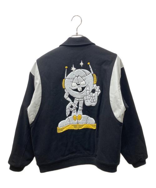 flagstuff（フラグスタフ）FLAGSTUFF (フラグスタフ) AWARD JACKET ”CAMACHO” スタジャン ネイビー サイズ:Lの古着・服飾アイテム