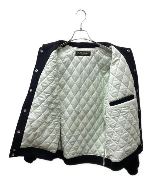 flagstuff（フラグスタフ）FLAGSTUFF (フラグスタフ) AWARD JACKET ”CAMACHO” スタジャン ネイビー サイズ:Lの古着・服飾アイテム