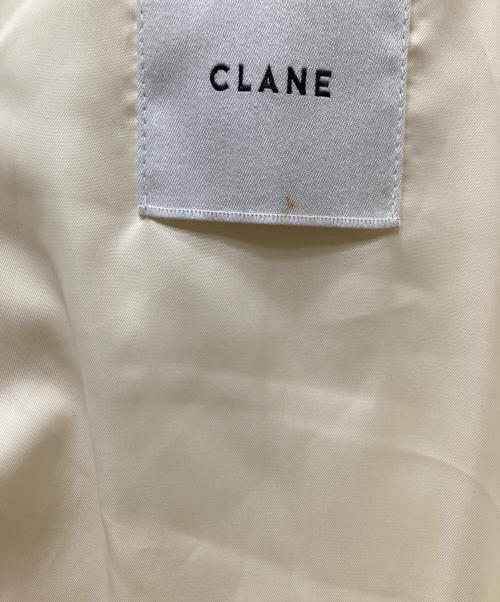 CLANE（クラネ）CLANE (クラネ) PADDED CRUMPLY SHIRT JACKET/シャツジャケット アイボリー サイズ:2の古着・服飾アイテム