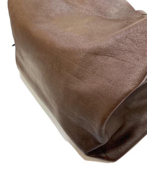 CELINE（セリーヌ）CELINE (セリーヌ) レザートートバッグ ブラウンの古着・服飾アイテム