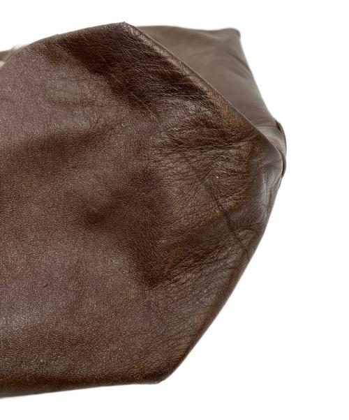 CELINE（セリーヌ）CELINE (セリーヌ) レザートートバッグ ブラウンの古着・服飾アイテム