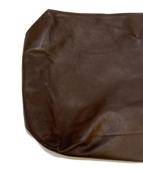 CELINE（セリーヌ）CELINE (セリーヌ) レザートートバッグ ブラウンの古着・服飾アイテム