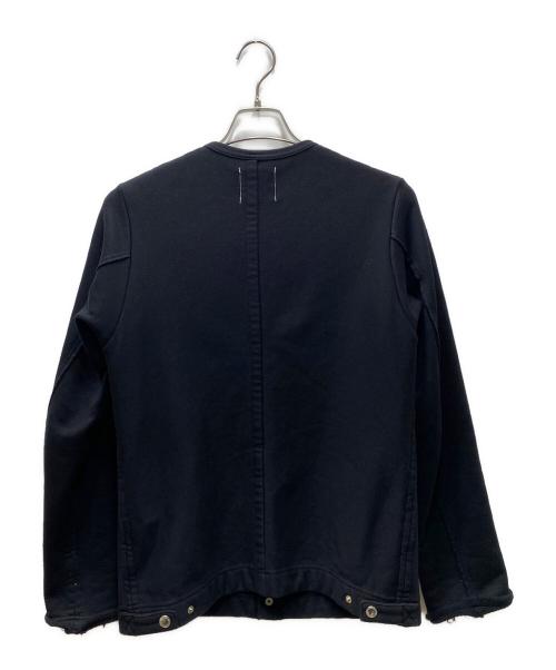 TAKAHIROMIYASHITA TheSoloIst.（タカヒロミヤシタ ザソロイスト）TAKAHIROMIYASHITA TheSoloIst. (タカヒロミヤシタ ザソロイスト) クルーネックカーディガン ブラック サイズ:46の古着・服飾アイテム