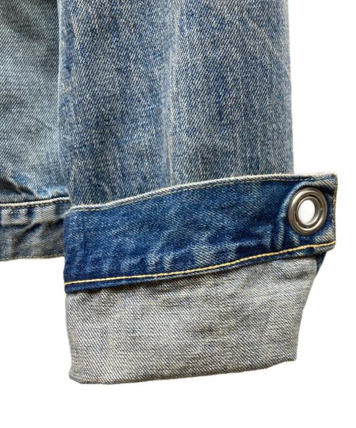CIRCLE HERITAGE（サークルヘリテージ）Circle Heritage (サークルヘリテージ) Embroidery studs denim jacke デニムジャケット ブルー サイズ:Lの古着・服飾アイテム
