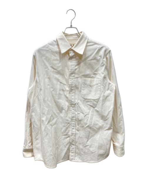 MARNI（マルニ）MARNI (マルニ) コーデュロイ長袖シャツ アイボリー サイズ:40の古着・服飾アイテム
