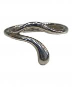 TIFFANY & Co.ティファニー アンド コー）の古着「ティアドロップ エルサペレッティリング」｜シルバー