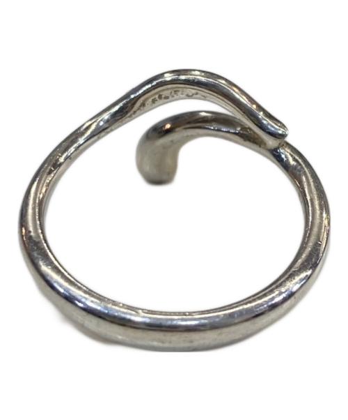 TIFFANY & Co.（ティファニー アンド コー）TIFFANY & Co. (ティファニー アンド コー) ティアドロップ エルサペレッティリング シルバー サイズ:表記無し(11号)の古着・服飾アイテム