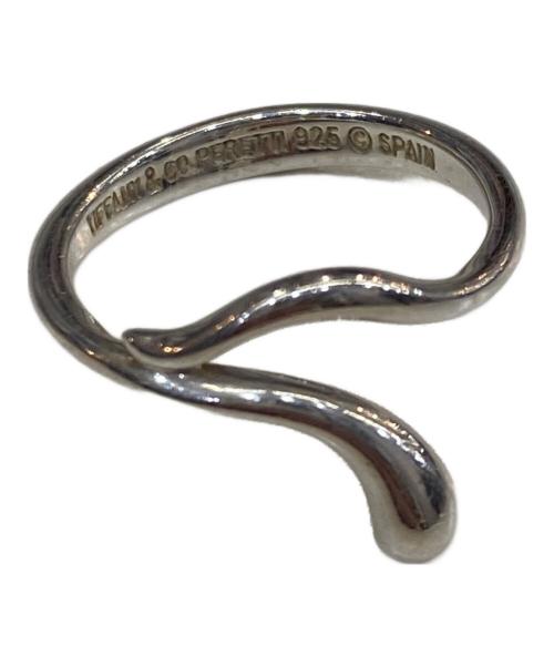 TIFFANY & Co.（ティファニー アンド コー）TIFFANY & Co. (ティファニー アンド コー) ティアドロップ エルサペレッティリング シルバー サイズ:表記無し(11号)の古着・服飾アイテム