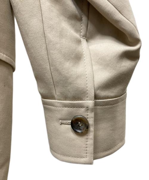 Noble（ノーブル）Noble (ノーブル) コットンダブルクロスロングコート ベージュ サイズ:38 未使用品の古着・服飾アイテム
