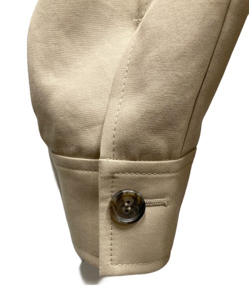 Noble（ノーブル）Noble (ノーブル) コットンダブルクロスロングコート ベージュ サイズ:38 未使用品の古着・服飾アイテム