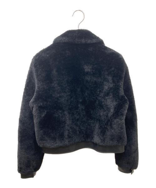 ALL SAINTS（オールセインツ）ALL SAINTS (オールセインツ) MADSEN SHEARLING  シアリングジャケット ブラック サイズ:Sの古着・服飾アイテム