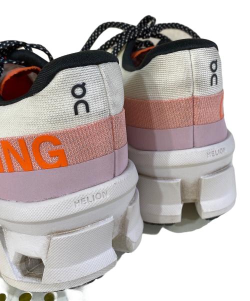 on（オン）on (オン) Running Cloudmonster 2/ランニングクラウドモンスター2 ホワイト サイズ:24.5cmの古着・服飾アイテム