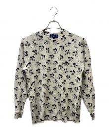 BoTT×VERDY（ボット×ヴェルディ）の古着「Vick Thermal L/S Tee」｜ベージュ×ブラック