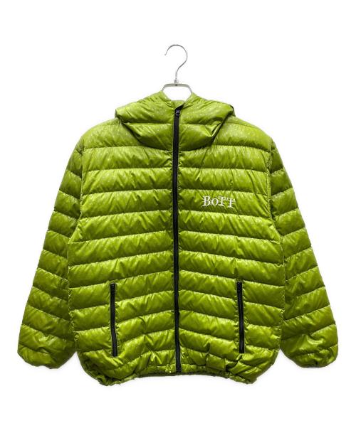 BoTT（ボット）BoTT (ボット) Reflective Micro Down Jacket グリーン サイズ:Sの古着・服飾アイテム