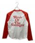 BoTT (ボット) VERDY (ヴェルディ) Birth Of The Teenager L/S/ラグランTシャツ ホワイト×レッド サイズ:S：11000円