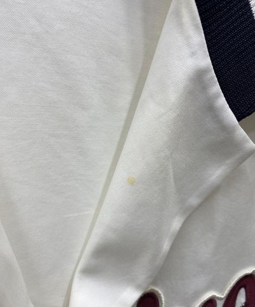 VALENTINO（ヴァレンティノ）VALENTINO (ヴァレンティノ) Logo Short-Sleeve Shirt /ロゴ刺繍シャツ ホワイト サイズ:46の古着・服飾アイテム