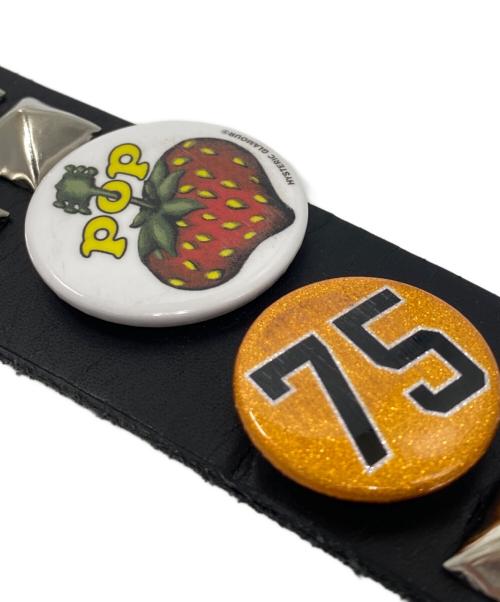 Hysteric Glamour（ヒステリックグラマー）Hysteric Glamour (ヒステリックグラマー) レザーベルト ブラックの古着・服飾アイテム