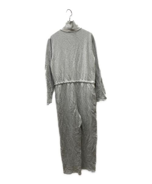 BASERANGE（ベースレンジ）BASERANGE (ベースレンジ) スウェットジャンプスーツ グレー サイズ:Mの古着・服飾アイテム