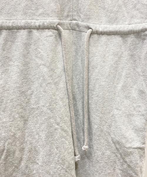 BASERANGE（ベースレンジ）BASERANGE (ベースレンジ) スウェットジャンプスーツ グレー サイズ:Mの古着・服飾アイテム