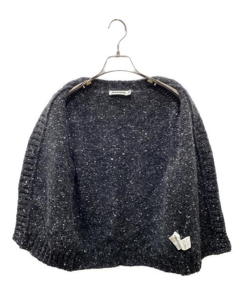 JIL SANDER（ジルサンダー）JIL SANDER (ジルサンダー) カシミヤカーディガン ブラック サイズ:34の古着・服飾アイテム