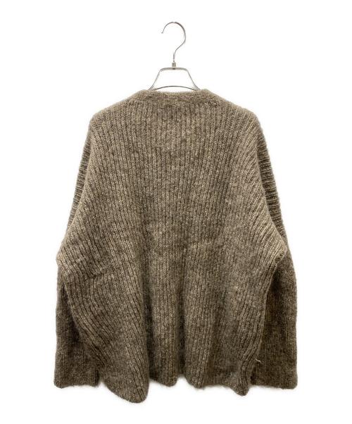 Lauren Manoogian（ローレン マヌージアン）Lauren Manoogian (ローレン マヌージアン) RIB CARDIGAN/リブカーディガン ベージュ サイズ:1の古着・服飾アイテム