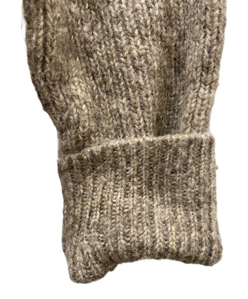 Lauren Manoogian（ローレン マヌージアン）Lauren Manoogian (ローレン マヌージアン) RIB CARDIGAN/リブカーディガン ベージュ サイズ:1の古着・服飾アイテム