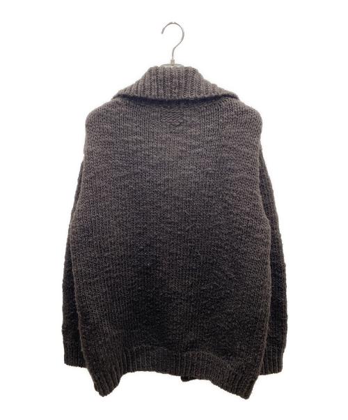 BOTTEGA VENETA（ボッテガベネタ）BOTTEGA VENETA (ボッテガベネタ) ローゲージニットカーディガン ブラック サイズ:Mの古着・服飾アイテム