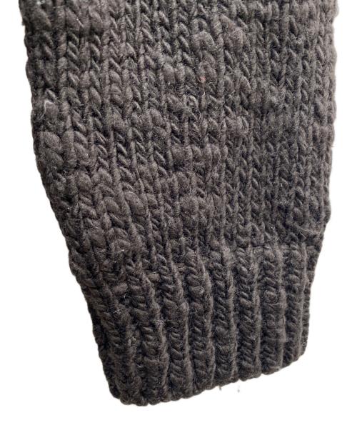 BOTTEGA VENETA（ボッテガベネタ）BOTTEGA VENETA (ボッテガベネタ) ローゲージニットカーディガン ブラック サイズ:Mの古着・服飾アイテム