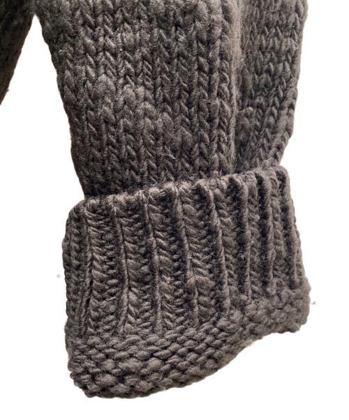 BOTTEGA VENETA（ボッテガベネタ）BOTTEGA VENETA (ボッテガベネタ) ローゲージニットカーディガン ブラック サイズ:Mの古着・服飾アイテム