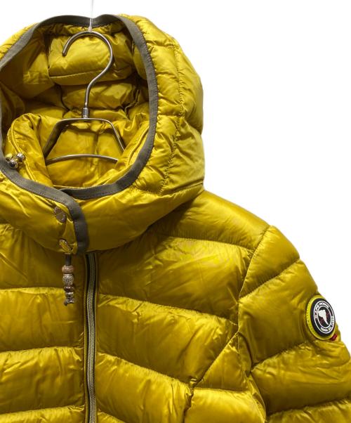 CAPE HORN（ケープホーン）cape horn (ケープホーン) ダウンジャケット イエロー サイズ:40の古着・服飾アイテム