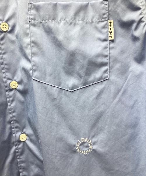 TTT MSW（ティー）TTT MSW (ティー) OLD FOLK HOUSE (オールドフォークハウス) TTTOFH コラボ ブルー サイズ:Mの古着・服飾アイテム