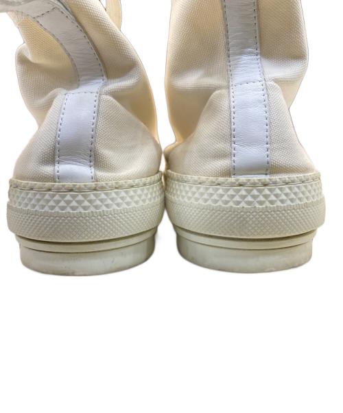 DIOR HOMME（ディオール オム）DIOR HOMME (ディオール オム) B23 オブリーク レースアップハイカットスニーカー ホワイト×ブラック サイズ:41の古着・服飾アイテム