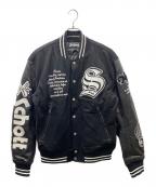 Schottショット）の古着「フルデコ スタジャン」｜ブラック
