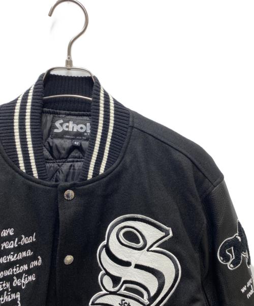 Schott（ショット）Schott (ショット) フルデコ スタジャン ブラック サイズ:42の古着・服飾アイテム