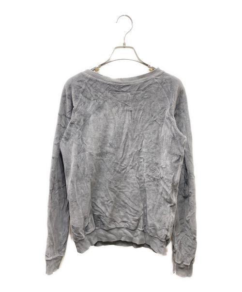 MM6 Maison Margiela（エムエムシックスメゾンマルジェラ）MM6 Maison Margiela (エムエムシックスメゾンマルジェラ) ここのえ期 パイル地カットソー グレー サイズ:FREEの古着・服飾アイテム