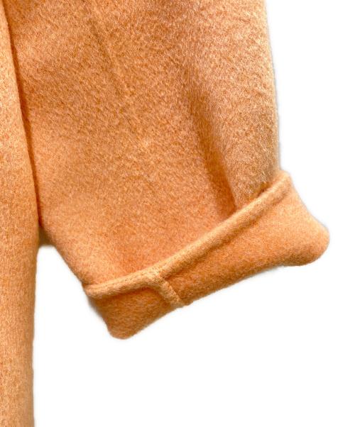 Acne studios（アクネ ストゥディオス）Acne studios (アクネ ストゥディオス) 21AW SINGLE-BREASTED COAT シングルブレストコート サーモンピンク サイズ:32の古着・服飾アイテム
