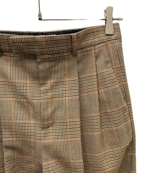 CELINE（セリーヌ）CELINE (セリーヌ) ハイウエストウールスラックス ベージュ サイズ:36の古着・服飾アイテム