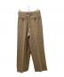 CELINE (セリーヌ) ハイウエストウールスラックス ベージュ サイズ:36：25000円