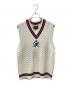 PALACE（パレス）の古着「24AW 別注 CABLE VEST」｜ホワイト