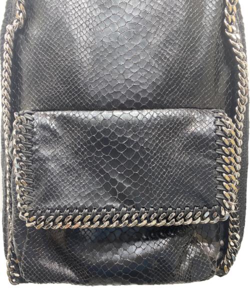 STELLA McCARTNEY（ステラマッカートニー）STELLA McCARTNEY (ステラマッカートニー) ファラベラ バックパック ブラックの古着・服飾アイテム