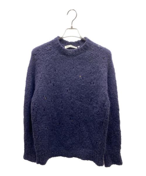 OUR LEGACY（アワーレガシー）OUR LEGACY (アワーレガシー) NEEDLE DROP RAGLAN モヘア ニット ネイビー サイズ:46の古着・服飾アイテム
