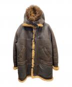 Eduardo Bassoniエドゥアルド・バッソーニ）の古着「USA製 B-7 ムートンアラスカンコート」｜ブラウン