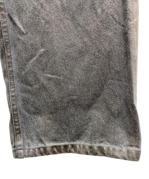 Ameri（アメリ）Ameri (アメリ) FOIL STRAIGHT COLOR DENIM ラメ加工デニムパンツ ブラック サイズ:W26の古着・服飾アイテム