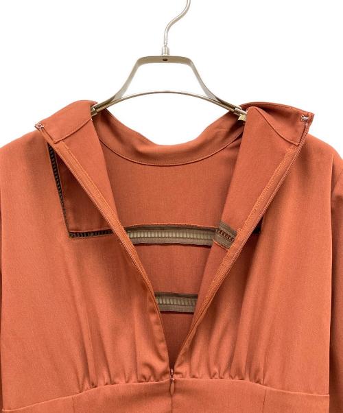 Ameri（アメリ）Ameri (アメリ) LACE UP BELT DRESS ブラウン サイズ:SIZE Mの古着・服飾アイテム