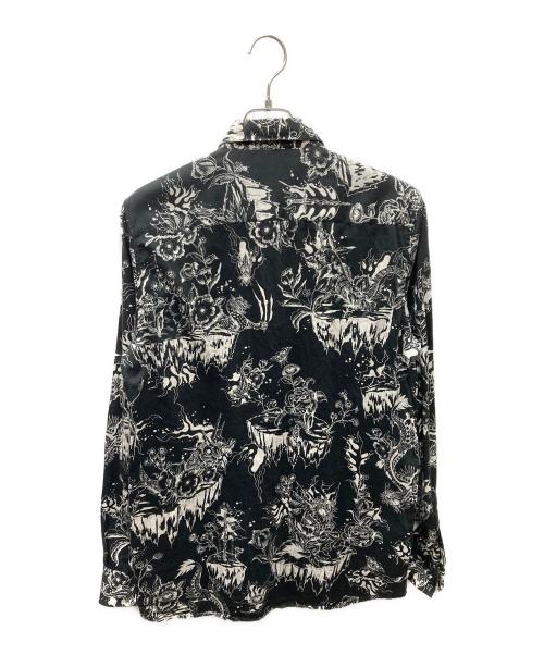 GIVENCHY（ジバンシィ）GIVENCHY (ジバンシィ) 総柄シャツ ブラック サイズ:39の古着・服飾アイテム