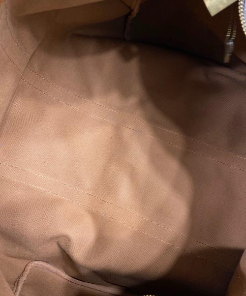 LOUIS VUITTON（ルイ ヴィトン）LOUIS VUITTON (ルイ ヴィトン) キーポル バンドリエール50 モノグラム ボストンバッグ ブラウンの古着・服飾アイテム