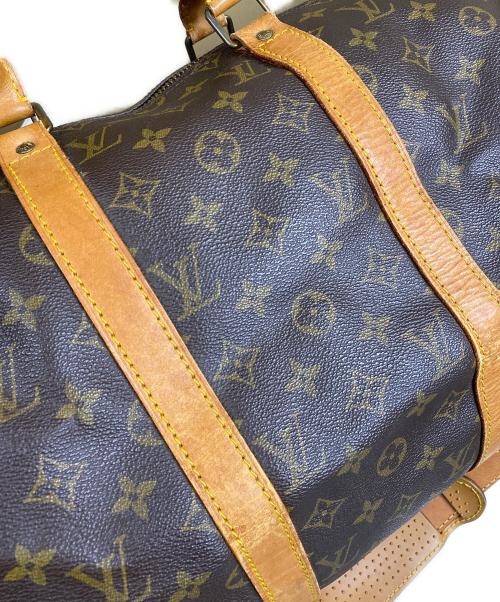 LOUIS VUITTON（ルイ ヴィトン）LOUIS VUITTON (ルイ ヴィトン) キーポル バンドリエール50 モノグラム ボストンバッグ ブラウンの古着・服飾アイテム